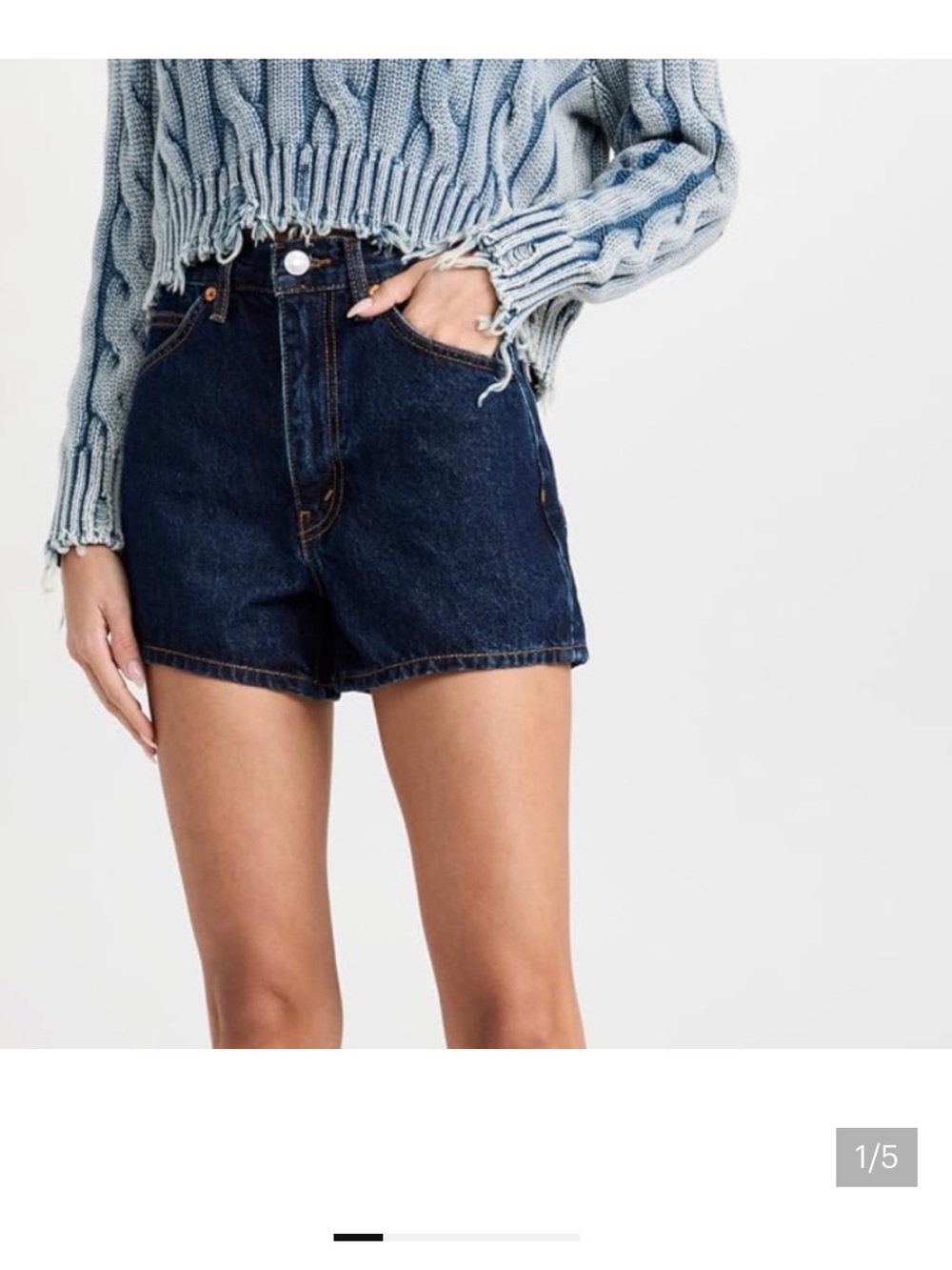 REDONE MIDI SHORT size 28
